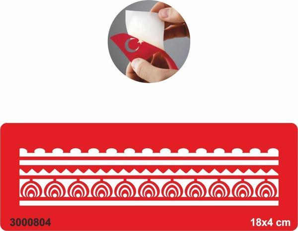 Otantik Motifler Tattoo Geçici Dövme Şablonları Kına Kalıpları - Image 1