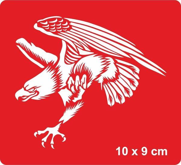Kartal Saldırısı Tattoo Geçici Dövme Şablonları Kına Kalıpları - Image 1