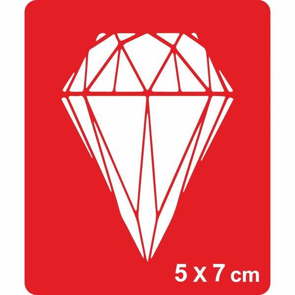 Elmas-1 Tattoo Geçici Dövme Şablonları Kına Kalıpları - Image 1