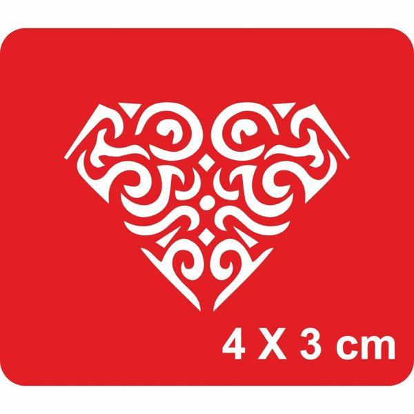 Elmas-3 Tattoo Geçici Dövme Şablonları Kına Kalıpları - Image 1