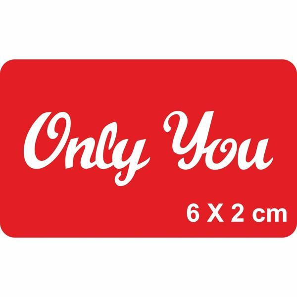 Sadece Sen Tattoo Geçici Dövme Şablonları Kına Kalıpları - Image 1