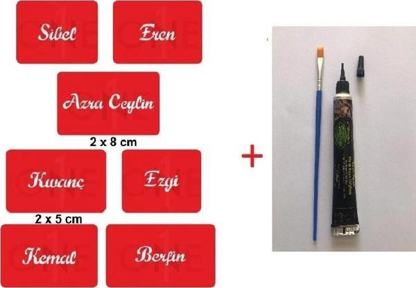 Kına İle İsim Yazma Geçici Dövme Seti Kına ve Fırça Hediyeli - Image 1