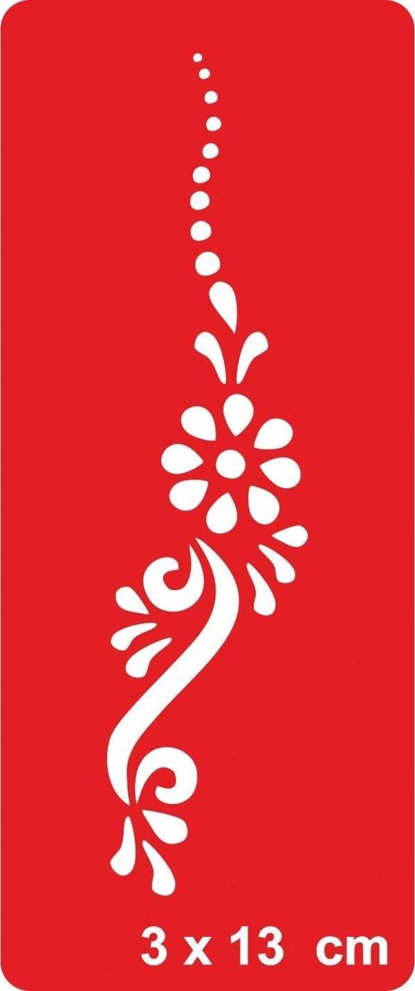 Kına Motifi 60 Tattoo Geçici Dövme Şablonları Kına Kalıpları - Image 1