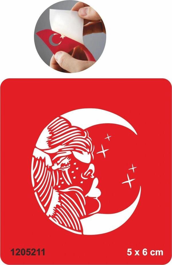 Gece Saçlı Kadın Tattoo Geçici Dövme Şablonları Kına Kalıpları - Image 1