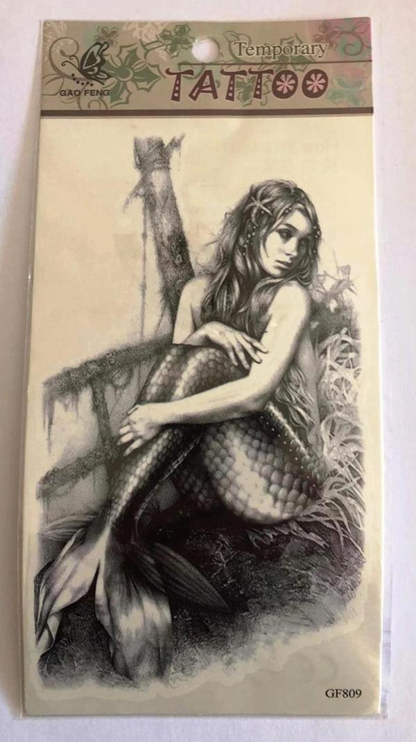 Kız Yapıştırma Sticker Dövme Geçici Dövme Temporary Tattoos - Image 1