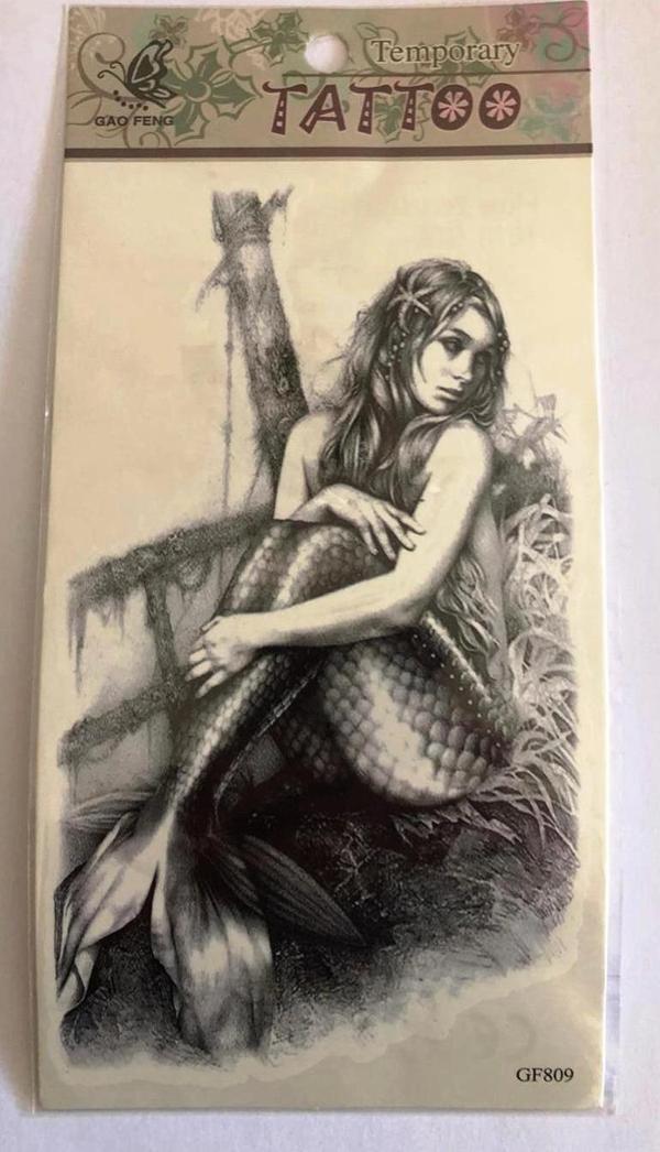 Kız Yapıştırma Sticker Dövme Geçici Dövme Temporary Tattoos - Image 1