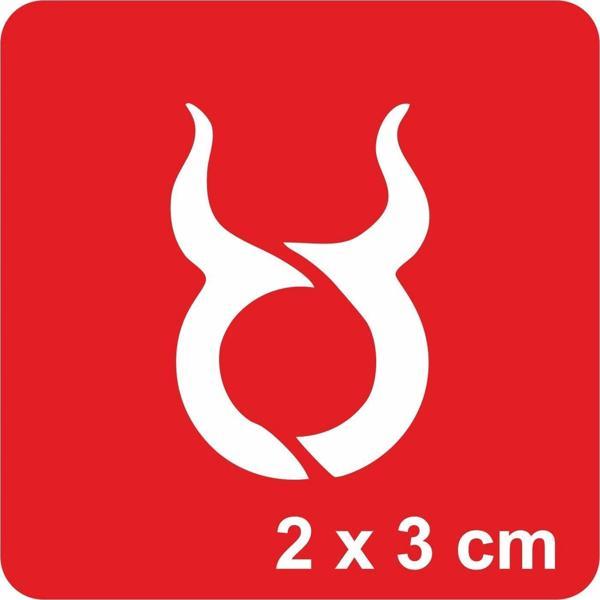 Boğa Burcu Tattoo Geçici Dövme Şablonları Kına Kalıpları - Image 1