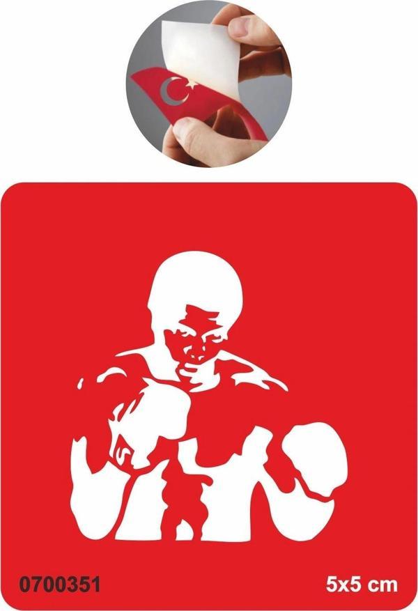 Boksör Tattoo Geçici Dövme Şablonları Kına Kalıpları - Image 1