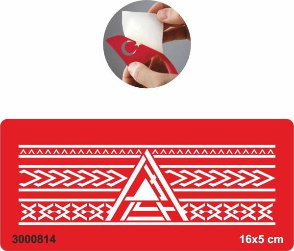 Geometrik Kol Bantı Tattoo Geçici Dövme Şablonları Kına Kalıpları - Image 1