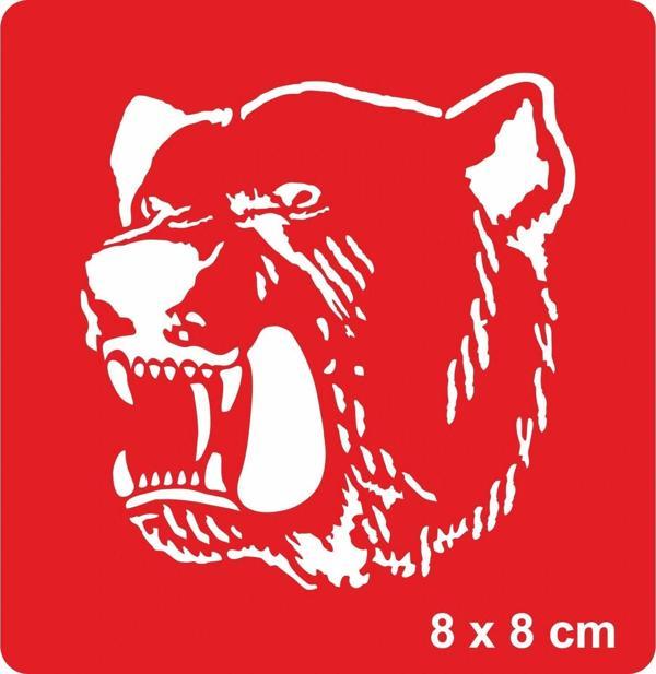 Büyük Ayı Tattoo Geçici Dövme Şablonları Kına Kalıpları - Image 1