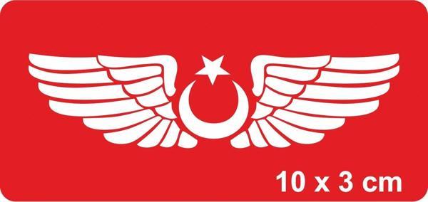 Türk Kuşu Kanatları Tattoo Geçici Dövme Şablonları Kına Kalıpları - Image 1