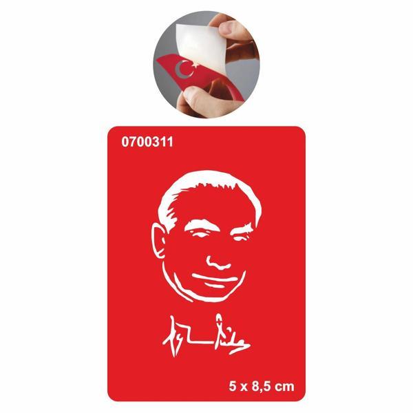 Türk Lider Tattoo Geçici Dövme Şablonları Kına Kalıpları - Image 1