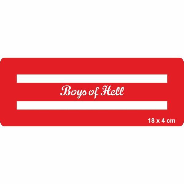 Cehennem Çocuklar İkili Bant Tattoo Geçici Dövme Şablonları Kına Kalıpları - Image 1