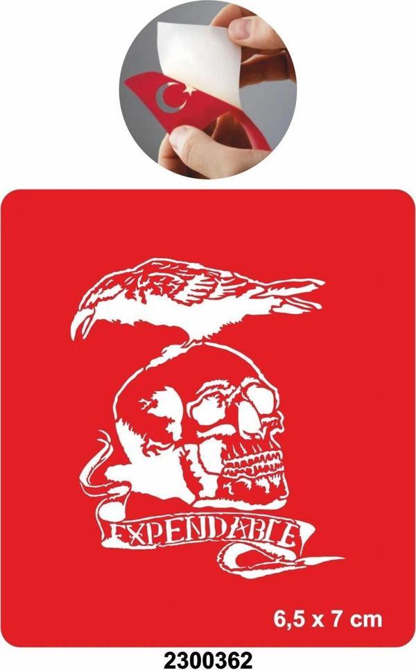 Kuru kafa expendable kartal Tattoo Geçici Dövme Şablonları Kına Kalıpları - Image 1