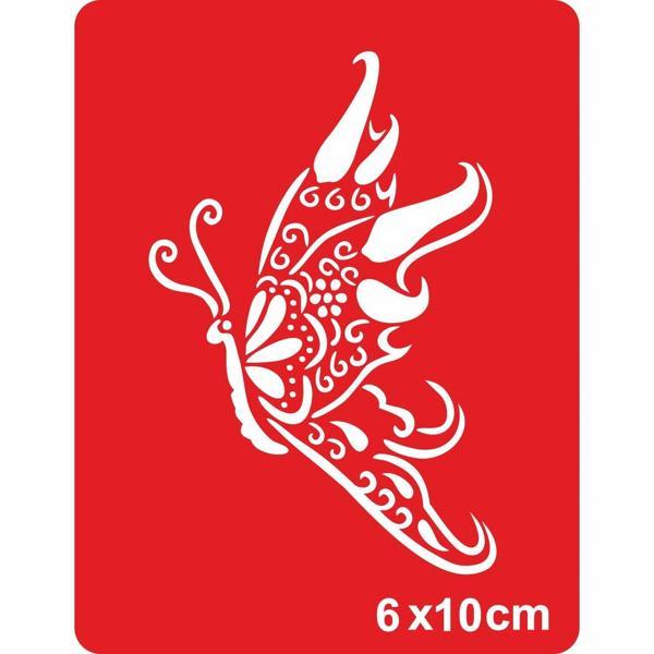 Uç Güzel Kelebeğim! Tattoo Geçici Dövme Şablonları Kına Kalıpları - Image 1