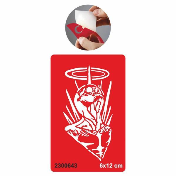 Uçan Adam Tattoo Geçici Dövme Şablonları Kına Kalıpları - Image 1