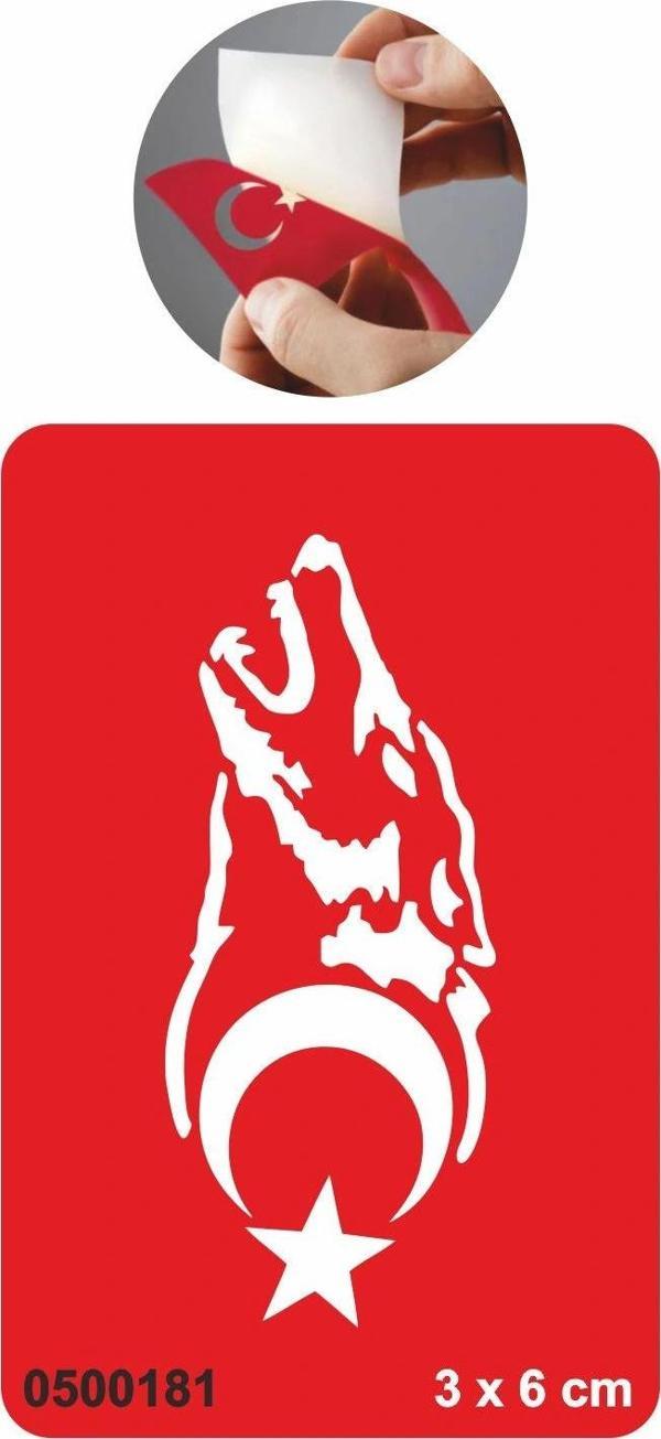 Gökbörü Dövme Şablonu Kına Deseni - Image 1