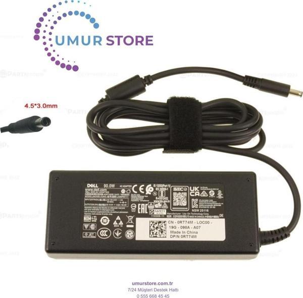 Dell LA90PM111 4.5x3.0mm Notebook Adaptörü - Image 1