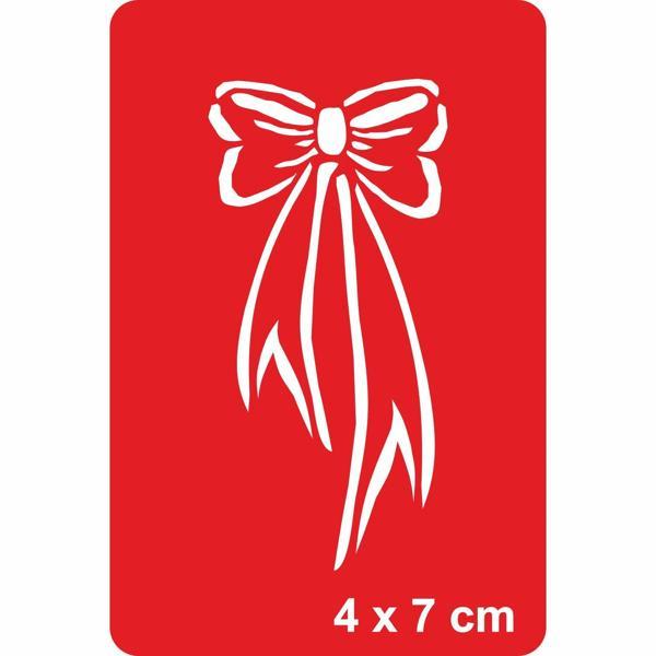 Kuyruklu Fiyonk Tattoo Geçici Dövme Şablonları Kına Kalıpları - Image 1