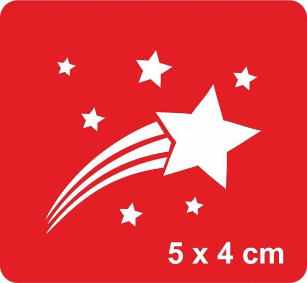 Yıldız Kayması Tattoo Geçici Dövme Şablonları Kına Kalıpları - Image 1