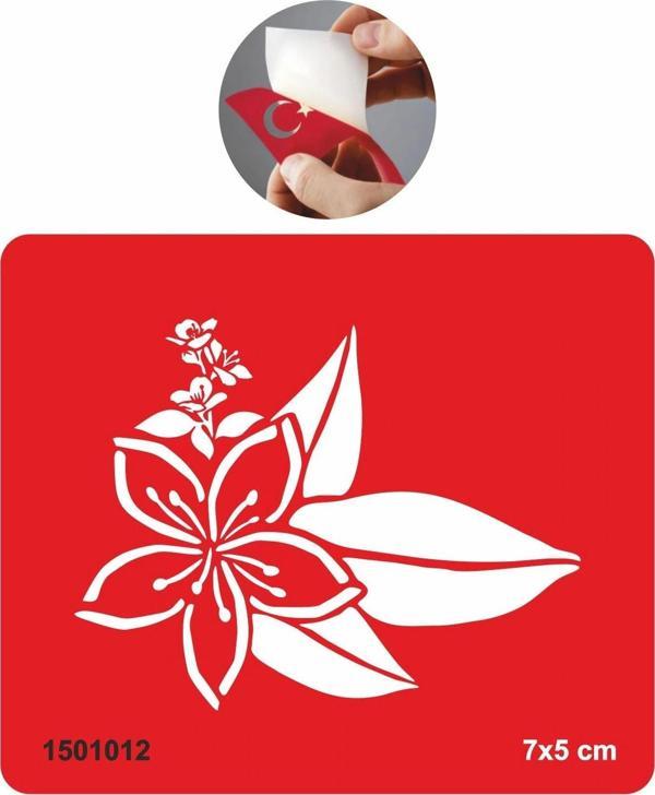 Mahsun Menekşe Tattoo Geçici Dövme Şablonları Kına Kalıpları - Image 1