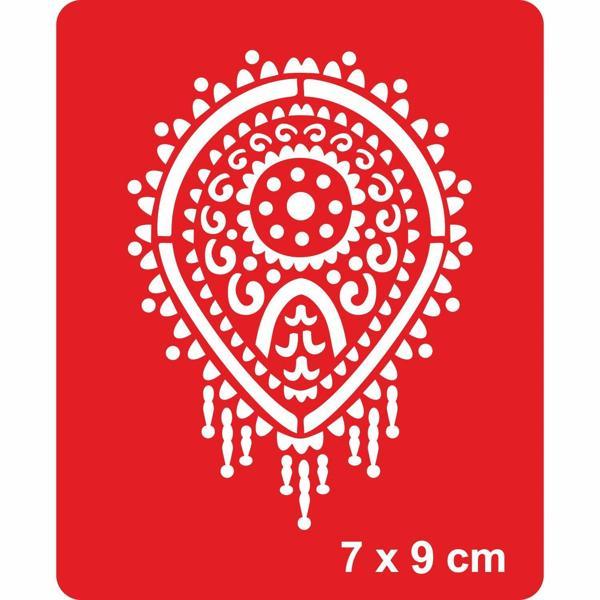 Mandala 361 Tattoo Geçici Dövme Şablonları Kına Kalıpları - Image 1