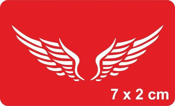 Zarif Kanatlar Tattoo Geçici Dövme Şablonları Kına Kalıpları - Image 1