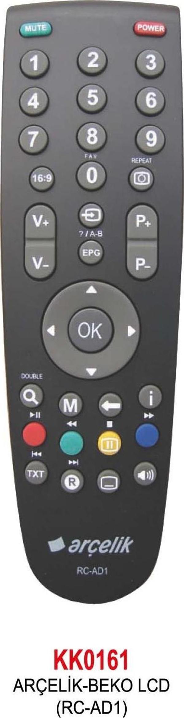 ARÇELİK -  LCD (RC-AD1) KUMANDA - Image 1