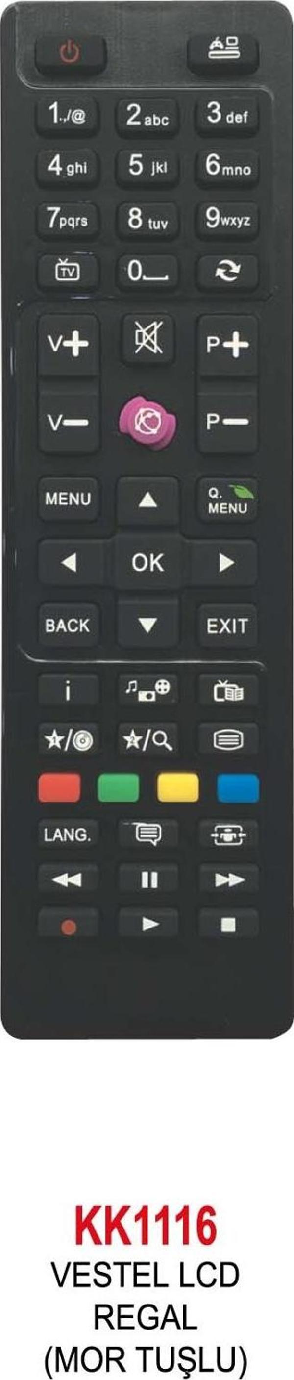 VESTEL LCD-(MOR TUŞLU) KUMANDA - Image 1