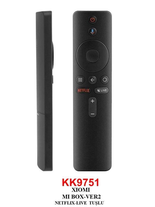 XIAOMI MI TV STICK/MI BOX 4S 4K VER.2  NETFLIX-LIV LCD KUMANDASI - Image 1