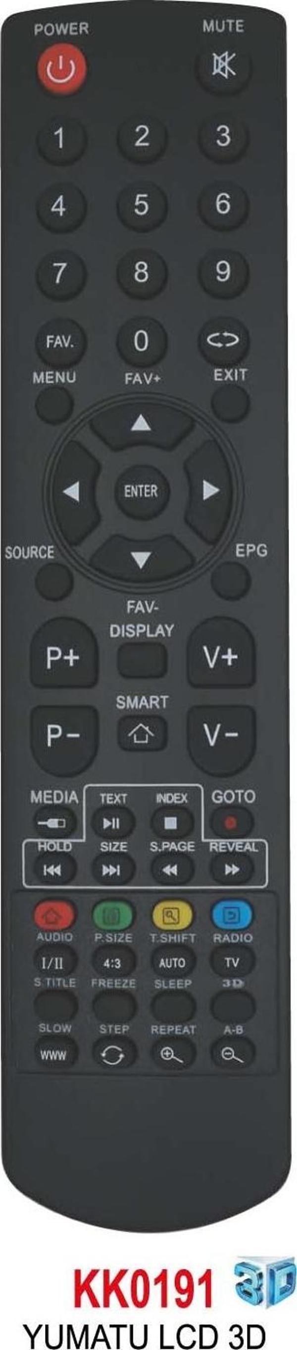 YUMATU LCD 3D KUMANDA - Image 1