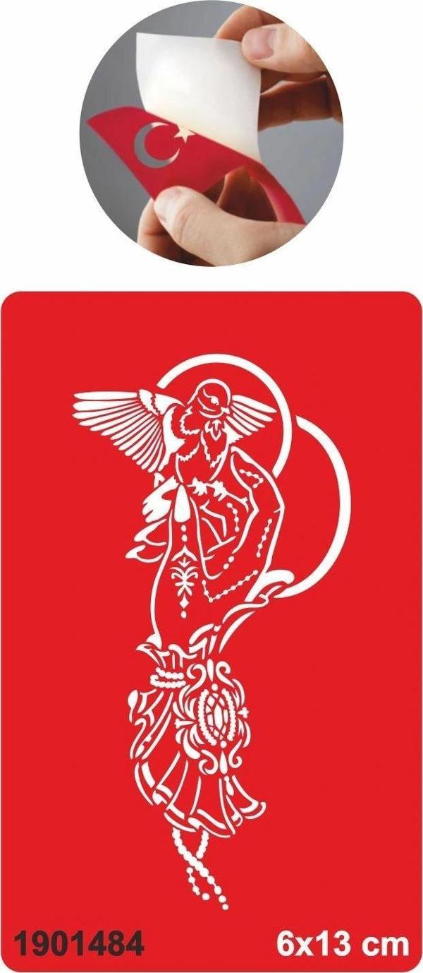 Güvercinin Sevdası Tattoo Geçici Dövme Şablonları Kına Kalıpları - Image 1