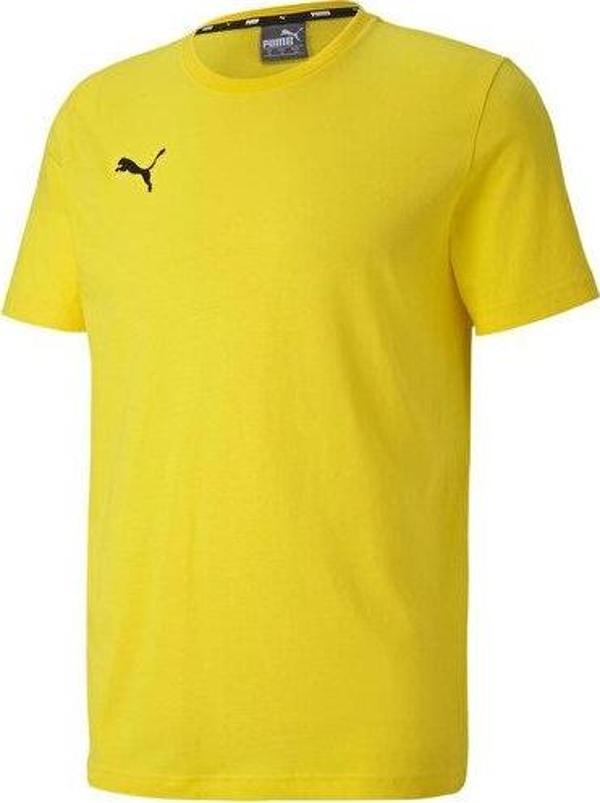 Puma Teamgoal 23 Casuals Tee Erkek Futbol Antrenman Tişörtü 65657807 Sarı - Image 1