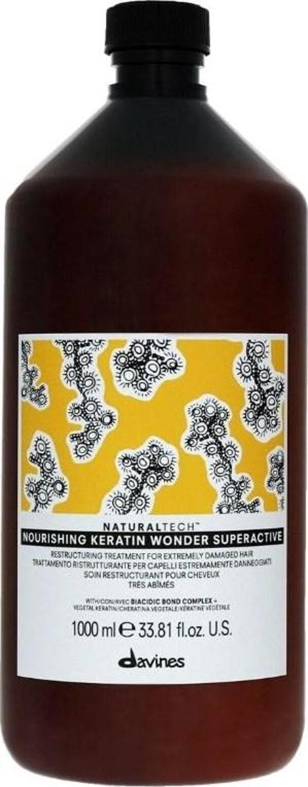 Davines Nourishing Keratin Wonder Hasarlı Saçlar için Onarıcı Bakım 1000 ml - Image 1