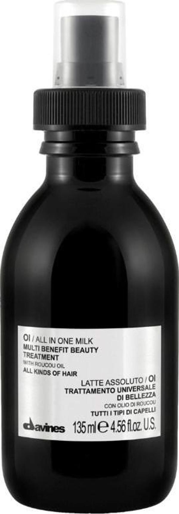Davines OI/OIL All In One Milk Tüm Saç Tipleri için Bakım Sütü 135 ml - Image 1