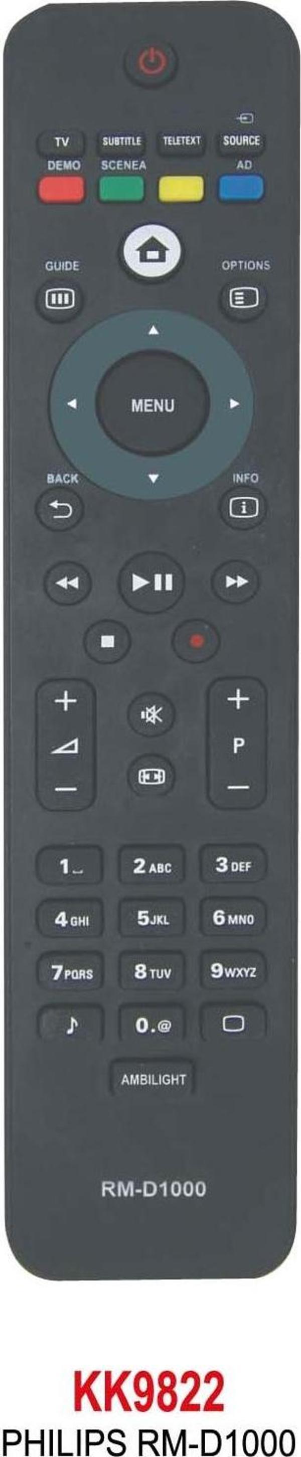 PHILIPS RM-D1000 LCD  KUMANDA - Image 1