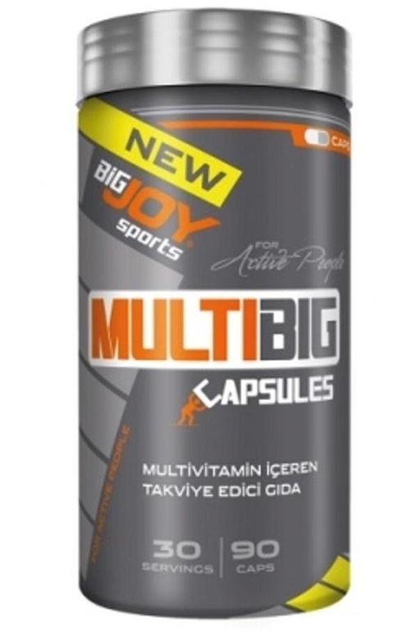 Big Joy Sports Multibig Vitamin Mineral 90 Kapsül - Image 1