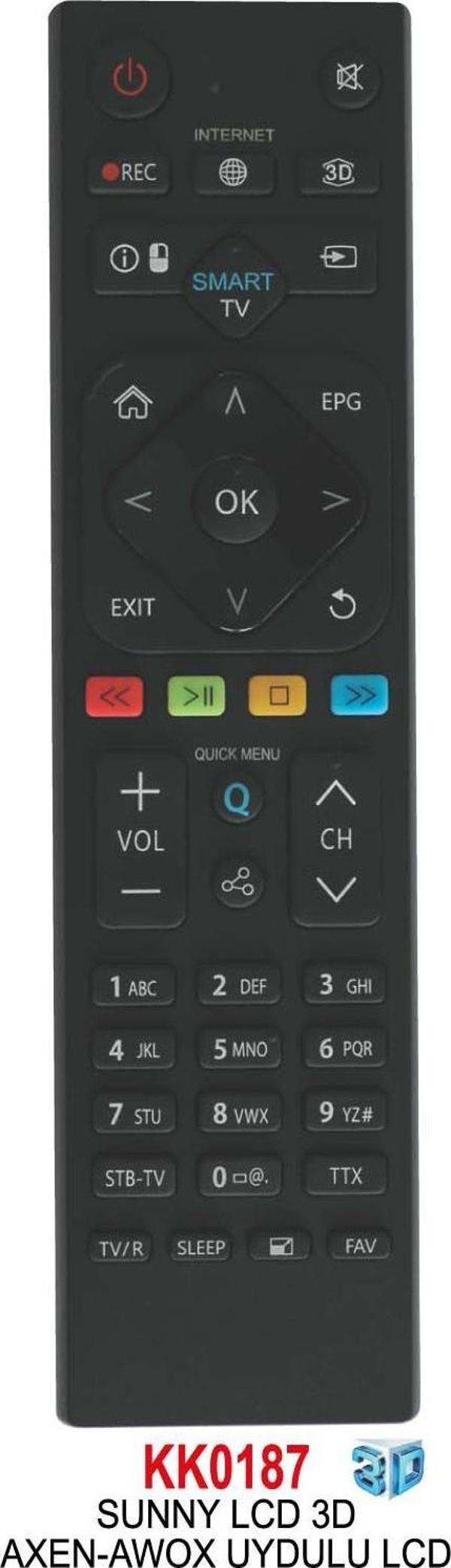 AXEN  3D  UYDULU LCD KUMANDA - Image 1