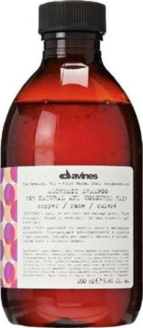 Davines Alchemic Copper Bakır Şampuan 280 ml - Image 1