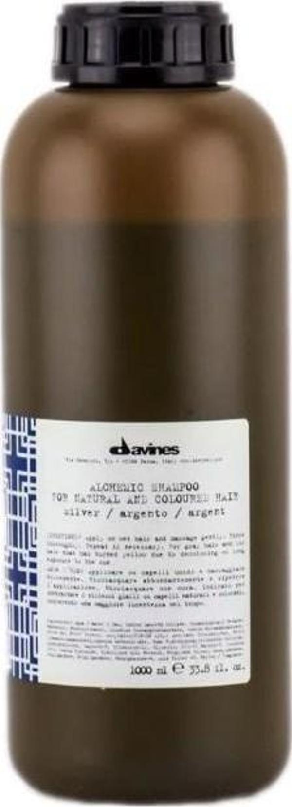 Davines Alchemic Silver Gümüş Şampuan 1000 ml - Image 1