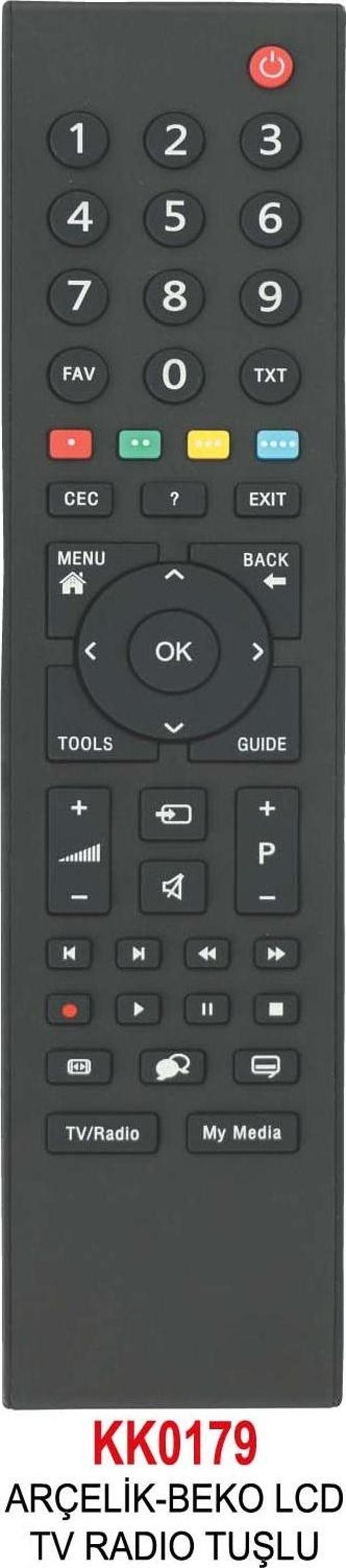 BEKO LCD TV RADIO TUŞLU KUMANDA - Image 1