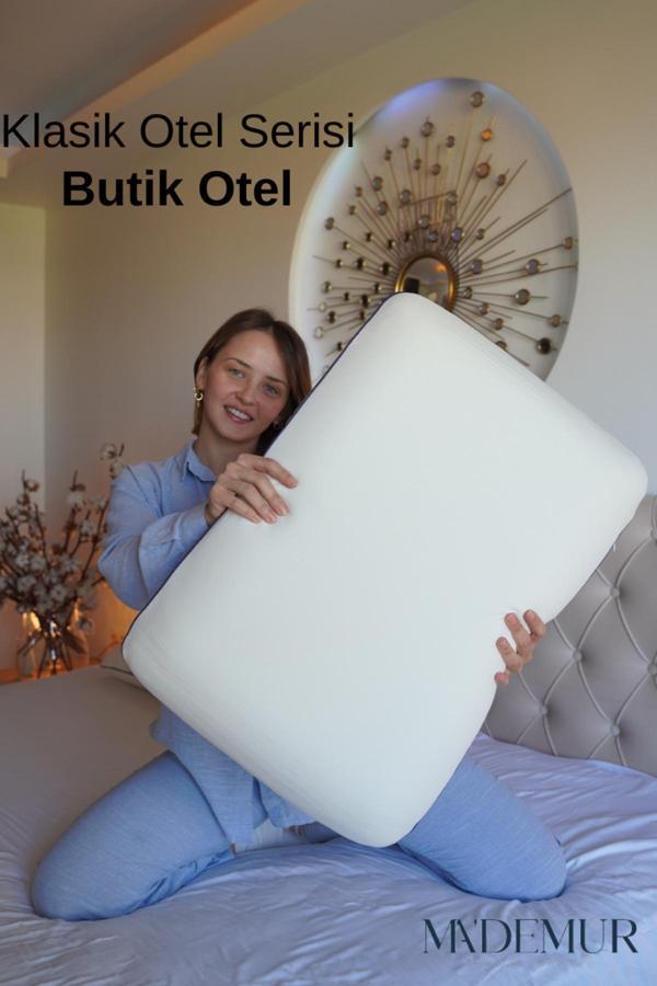 Ma'Demur Visco Yastık Klasik Yastık Butik Otel Ergonomik Yastık 65X45X12 Cm - Image 1