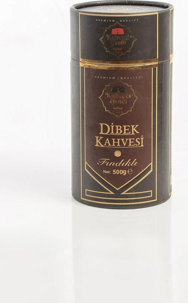 Kahveci Efendi Dibek Kahvesi 500 Grm Fındıklı Silindir Kutu - Image 1