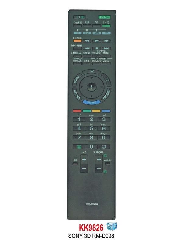 SONY 3D RM-D998 LCD TV  KUMANDA - Image 1