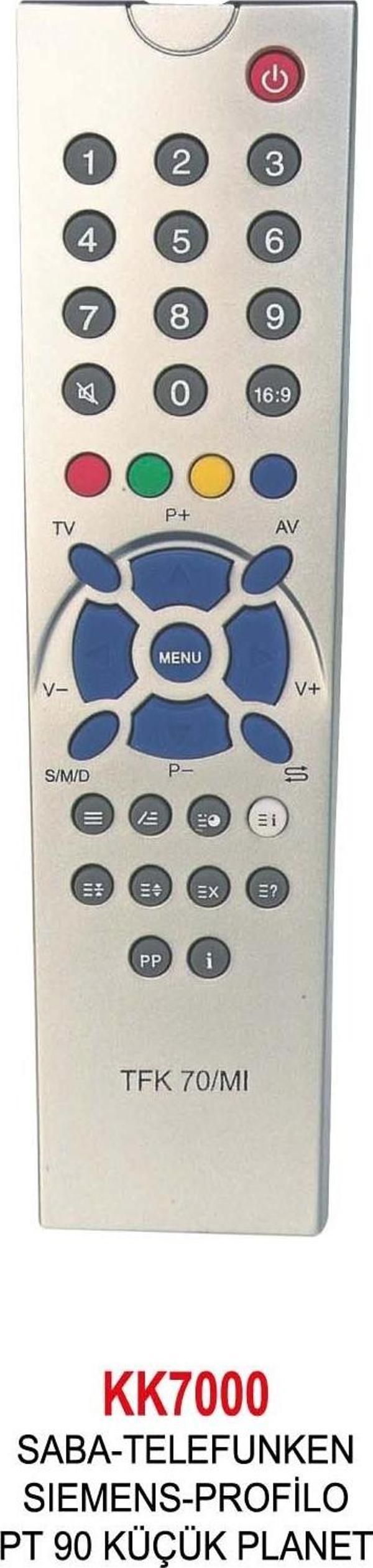 TELEFUNKEN- PT 90 KÜÇÜK PLANET KUMANDA - Image 1