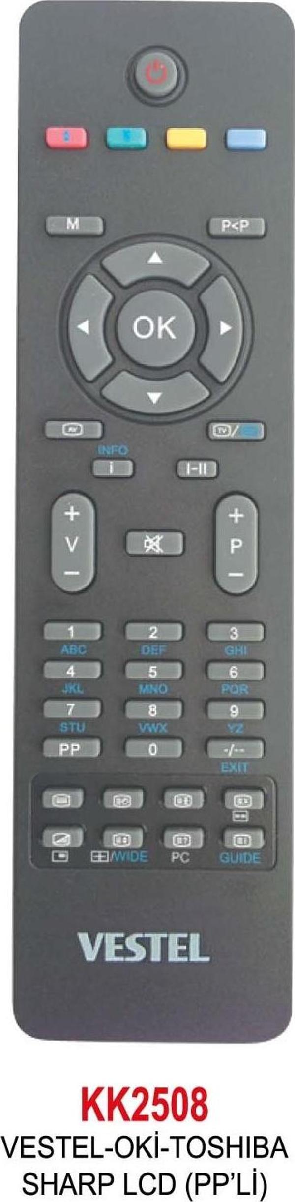 TOSHIBA- LCD (PP’Lİ) KUMANDA - Image 1