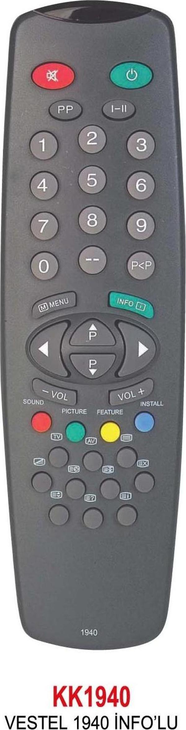 VESTEL 1940 İNFO’LU KUMANDA - Image 1