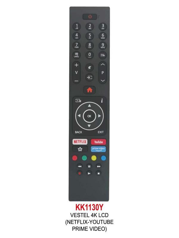VESTEL 4K LCD (NETFLIX – YOUTUBE – PRIME VIDEO) KUMANDA - Image 1