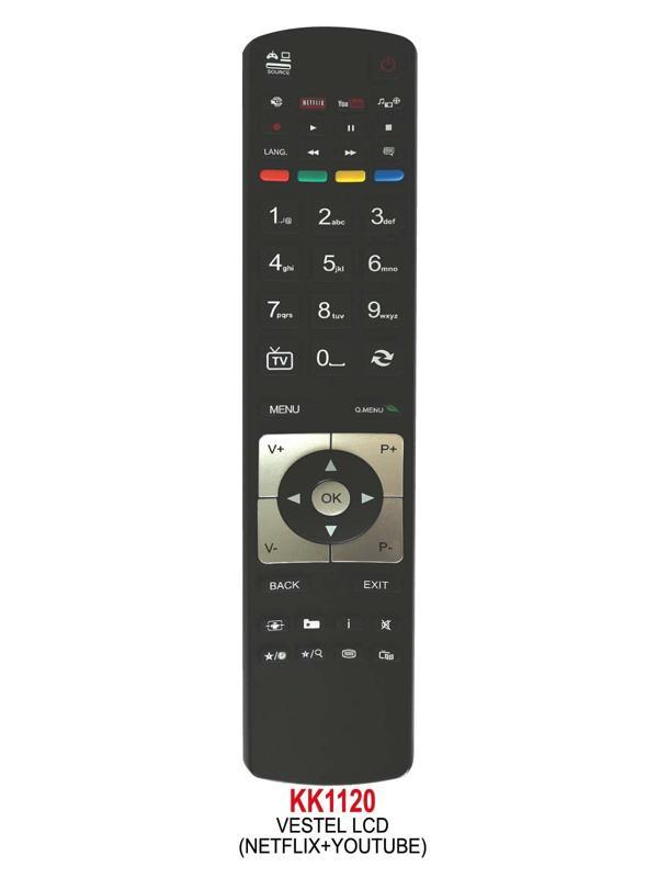 VESTEL LCD (NETFLIX+YOUTUBE) KUMANDA - Image 1
