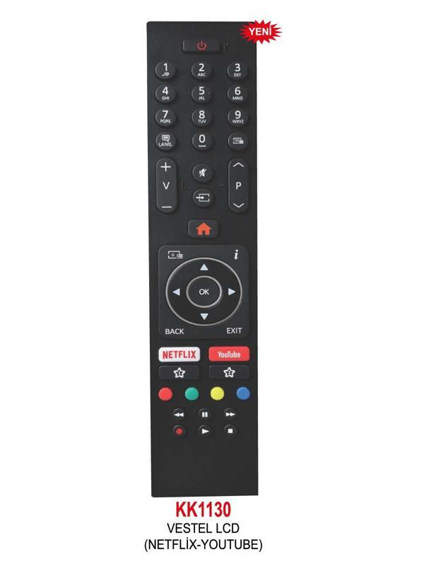VESTEL LCD (NETFLİX-YOUTUBE) KUMANDA - Image 1